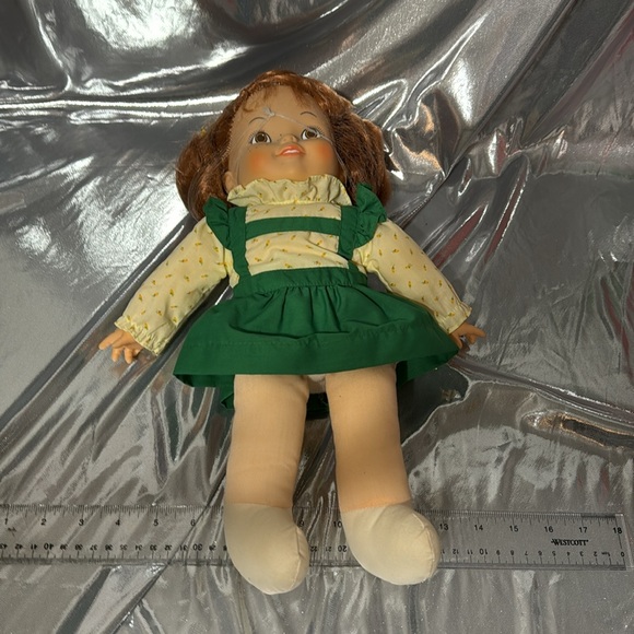 VINTAGE 1988 NORTHERN TISSUE DOLL 16" RED HAIR FRECKLES ADVERTISING TOILET PAPER - Picture 5 of 7